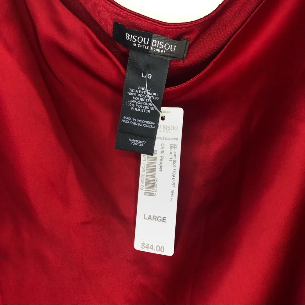 NWT Bisou Bisou Blouse - Picture 4 of 6